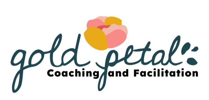 Gold Petal Logo - Peony